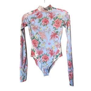 HAH Gloves Off Bodysuit in Kyoto
Kimono French Blue XS flowers thumb hole